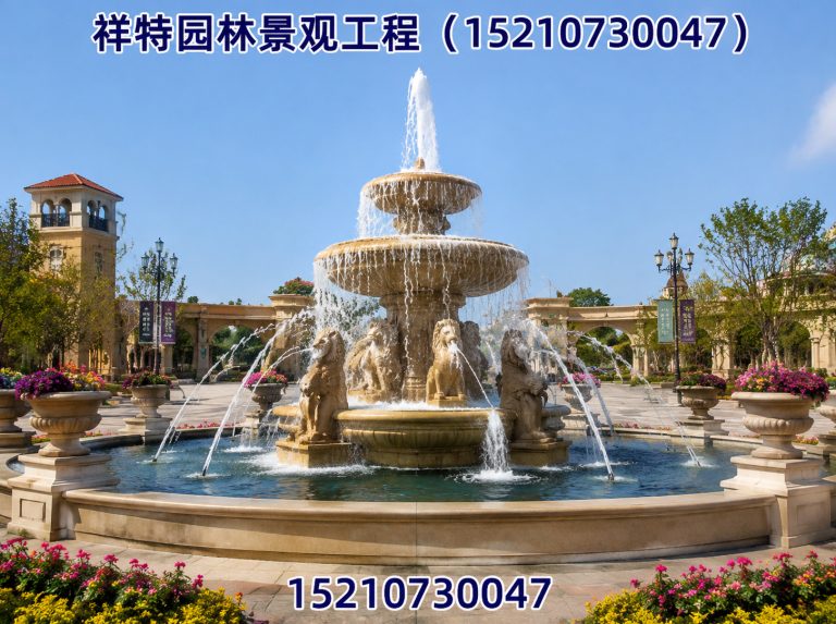 涿州市喷泉工程展示图